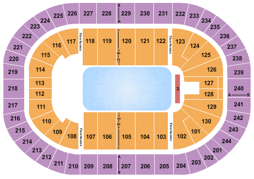 MVP Arena Disney On Ice Seating Chart